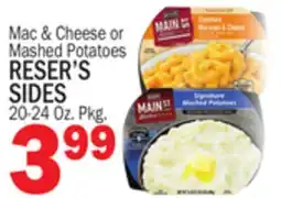 Bravo Supermarkets RESER'S SIDES offer