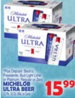 Bravo Supermarkets MICHELOB ULTRA BEER offer
