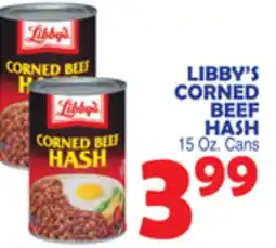 Bravo Supermarkets LIBBY'S CORNED BEEF HASH offer