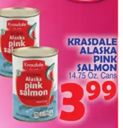 Bravo Supermarkets KRASDALE ALASKA PINK SALMON offer