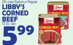 Bravo Supermarkets LIBBY'S CORNED BEEF offer