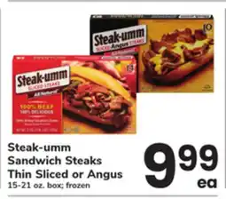 ACME Steak-umm Sandwich Steaks Thin Sliced or Angus offer