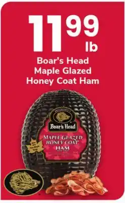 ACME Boar's Head Maple Glazed Honey Coat Ham offer