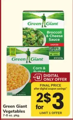 ACME Green Giant Vegetables offer