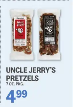 Kings Food Markets UNCLE JERRY'S PRETZELS offer