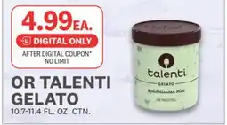 Kings Food Markets TALENTI GELATO offer