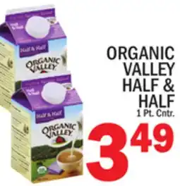 C Town ORGANIC VALLEY HALF & HALF offer