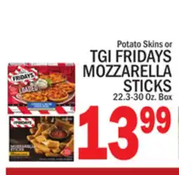 C Town TGI FRIDAYS MOZZARELLA STICKS offer