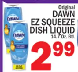C Town DAWN EZ SQUEEZE DISH LIQUID offer