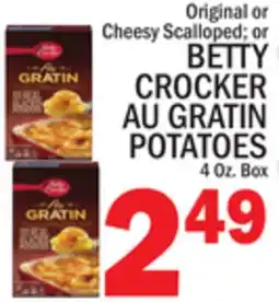 C Town BETTY CROCKER AU GRATIN POTATOES offer