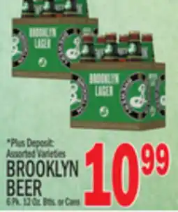 C Town BROOKLYN BEER offer