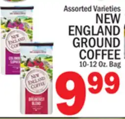 C Town NEW ENGLAND GROUND COFFEE offer