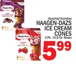 C Town HAAGEN-DAZS ICE CREAM CONES offer