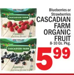C Town CASCADIAN FARM ORGANIC FRUIT offer