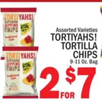 C Town TORTIYAHS! TORTILLA CHIPS offer