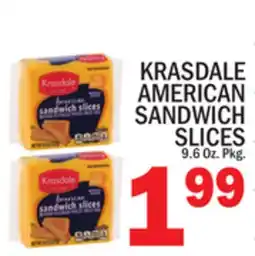 C Town KRASDALE AMERICAN SANDWICH SLICES offer