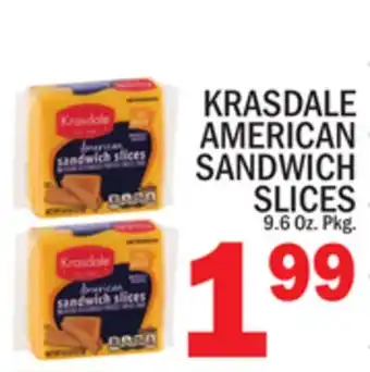 C Town KRASDALE AMERICAN SANDWICH SLICES offer