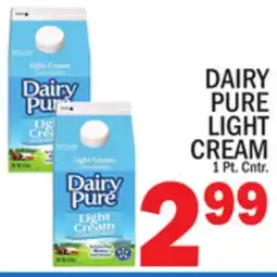 C Town DAIRY PURE LIGHT CREAM offer