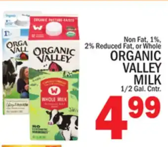 C Town ORGANIC VALLEY MILK offer