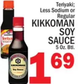 C Town KIKKOMAN SOY SAUCE offer