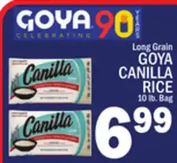 C Town Long Grain GOYA CANILLA RICE offer