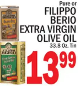 C Town FILIPPO BERIO EXTRA VIRGIN OLIVE OIL offer
