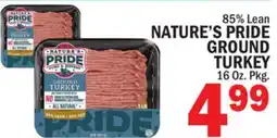 C Town NATURE'S PRIDE GROUND TURKEY offer