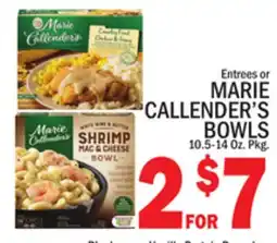 C Town MARIE CALLENDER'S BOWLS offer