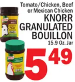 C Town KNORR GRANULATED BOUILLON offer