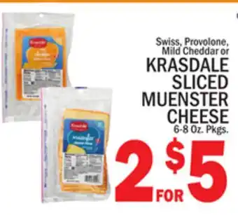 C Town KRASDALE SLICED MUENSTER CHEESE offer