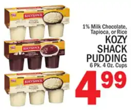 C Town KOZY SHACK PUDDING offer