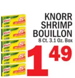C Town KNORR SHRIMP BOUILLON offer