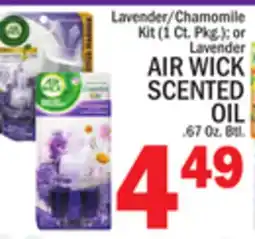 C Town AIR WICK SCENTED OIL offer