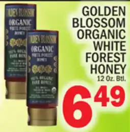 C Town GOLDEN BLOSSOM ORGANIC WHITE FOREST HONEY offer
