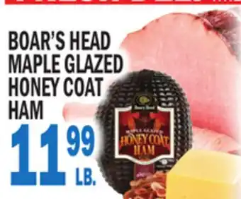 C Town BOAR'S HEAD MAPLE GLAZED HONEY COAT HAM offer
