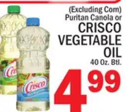 C Town CRISCO VEGETABLE OIL offer