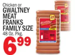 C Town GWALTNEY MEAT FRANKS FAMILY SIZE offer