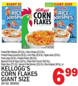 C Town KELLOGG'S CORN FLAKES GIANT SIZE offer