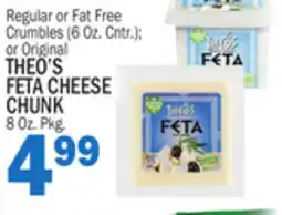 C Town THEO'S FETA CHEESE CHUNK offer
