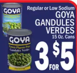 C Town GOYA GANDULES VERDES offer