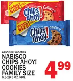 C Town NABISCO CHIPS AHOY! COOKIES FAMILY SIZE offer