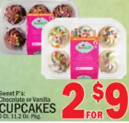 C Town Sweet P's CUPCAKES offer