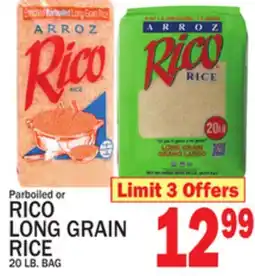 C Town PARBOILED OR RICO LONG GRAIN RICE offer