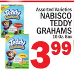 C Town NABISCO TEDDY GRAHAMS offer