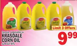 C Town KRASDALE CORN OIL offer