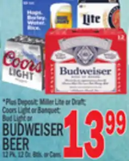 C Town BUDWEISER BEER offer