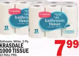 C Town KRASDALE 1000 TISSUE offer
