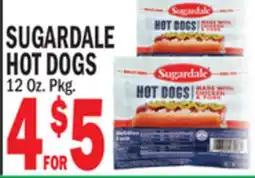 C Town SUGARDALE HOT DOGS offer