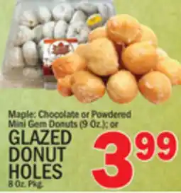 C Town Glazed Donut Holes offer