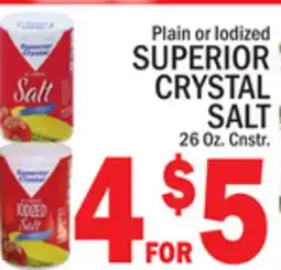 C Town SUPERIOR CRYSTAL SALT offer